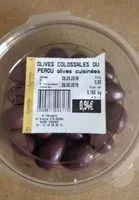 Mängden socker i Olives colossales du Pérou
