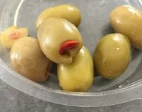 Mängden socker i Olives Vertes Pasteurisées Farcies aux Poivrons