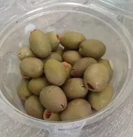 Mängden socker i Olives vertes farcies aux poivrons