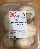 Mängden socker i Champignons de paris