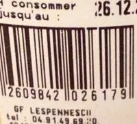 Mängden socker i Abricot sec