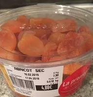 Mängden socker i Abricot sec