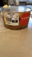 Mängden socker i Abricots secs