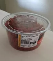 Mängden socker i Baies de goji sechees
