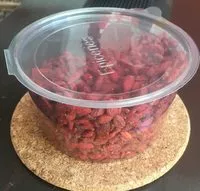 Mängden socker i Baies de goji sechées