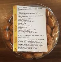 Mängden socker i Amande décortiquée