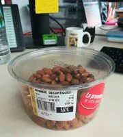 Mängden socker i Amande décortiquée