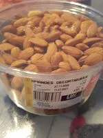 Mängden socker i Amandes décortiquées