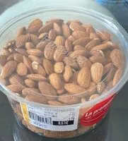 Mängden socker i AMANDES DECORTIQUEES