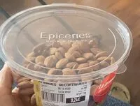 Mängden socker i Amandes décortiquées