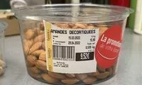 Mängden socker i amandes decortiquées