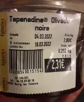 Mängden socker i Tapenade
