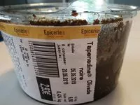 Mängden socker i Tapenade noire