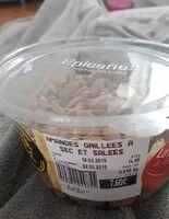 Mängden socker i Amande grillées à sec et salée