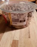 Mängden socker i Amandes grillées à sec et salées