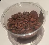 Mängden socker i Amandes grillées à sec et salées