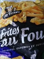 Mängden socker i Frites au four