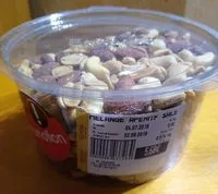 Mängden socker i Mélange apéritif salé