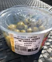 Mängden socker i Olives vertes denoyautees de provence
