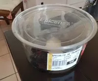 Mängden socker i Pruneaux