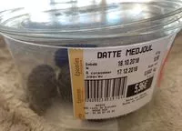 Mängden socker i Datte MEDJOUl