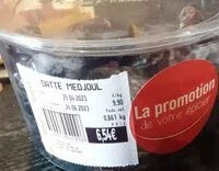 Mängden socker i Datte Medjoul