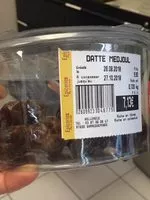 Mängden socker i Datte medjoul