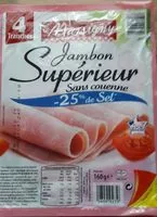 Mängden socker i Jambon supérieur  sans couenne