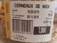 Mängden socker i Cerneaux de noix
