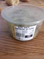 Mängden socker i Olives vertes denoyautees au cumin