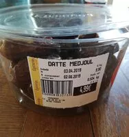 Mängden socker i Datte Medjoul