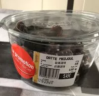 Mängden socker i Dattes medjoul