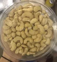 Mängden socker i Noix de cajou crues