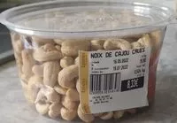 Mängden socker i Noix de Cajou crues