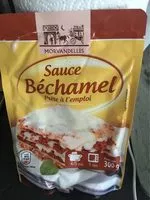 Mängden socker i Sauce béchamel prête à l'emploi