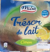 Mängden socker i Tresor de lait vanille