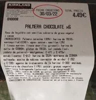 Mängden socker i Palmera Chocolate