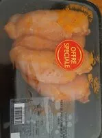 Mängden socker i Filet de poulet far west