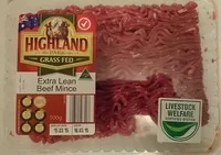 Mängden socker i Grass Fed Extra Lean Beef Mince