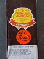 Mängden socker i fressure vendéenne