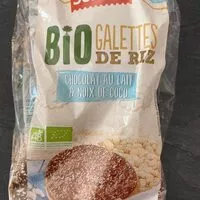 Mängden socker i Galettes de riz  chocolat au lait noix de coco