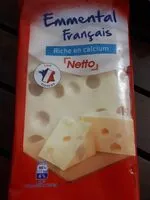 Mängden socker i Emmental Français Netto