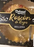 Mängden socker i Roscon de reyes con relleno 37% decorado de frutas confitadas
