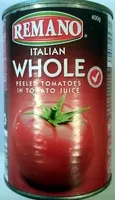 Mängden socker i Italian Whole Peeled Tomatoes in Juice