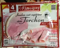 Mängden socker i Jambon cuit supérieur au Torchon avec couenne