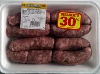 Mängden socker i Salchicha criolla