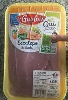 Mängden socker i Escalope de dinde