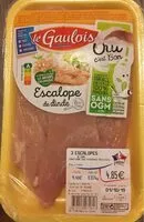 Mängden socker i Escalope de dinde