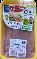 Mängden socker i Escalope de dinde