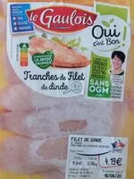 Mängden socker i Tranches de filet de dinde